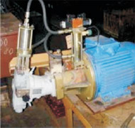 Машинное отделение станка СБШ 250МНА-32