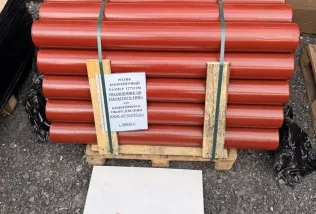 Ролики конвейерные 127х1150 для конвейерного оборудования - фото 1