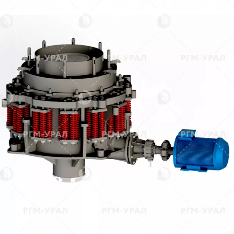 Конусная дробилка КМ КСД-1750 Гр после капремонта