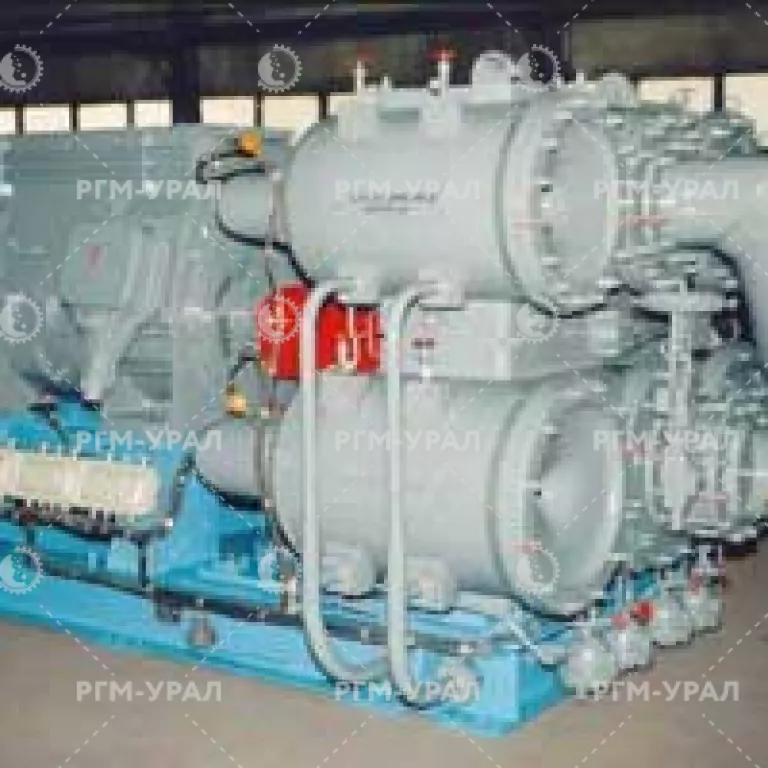 Центробежный компрессор с горизонтальным разъемом корпуса 543ЦК-450/35М1